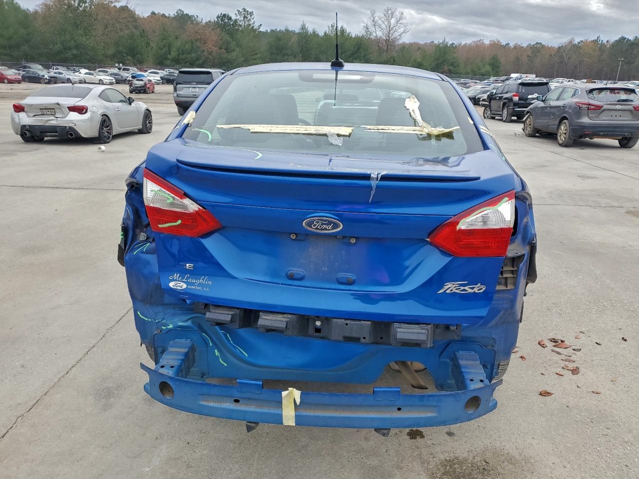 2019 Ford Fiesta Se VIN: 3FADP4BJ4KM145574 Lot: 97296365