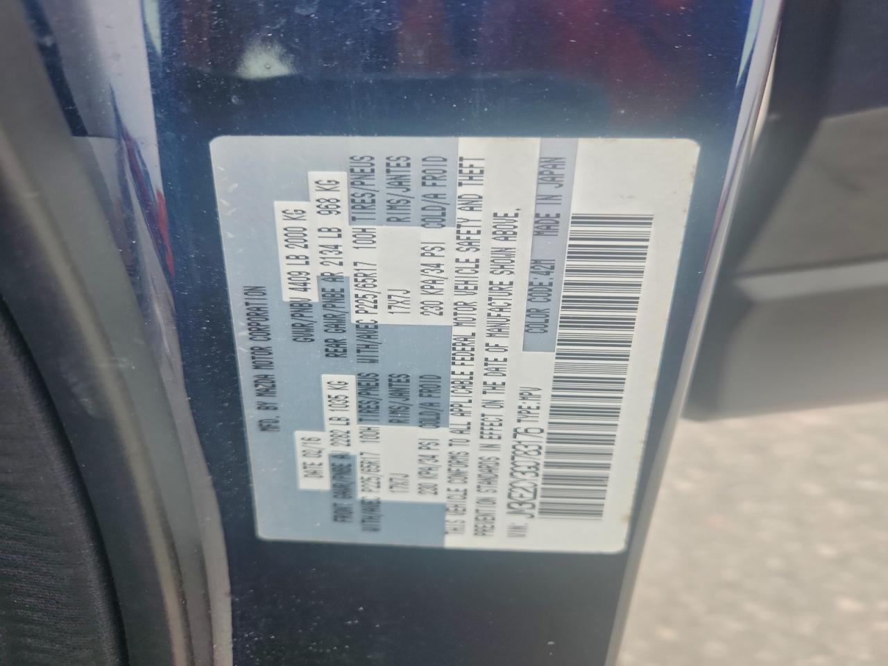 2016 Mazda Cx-5 Touring VIN: JM3KE2CY3G0783176 Lot: 95136635