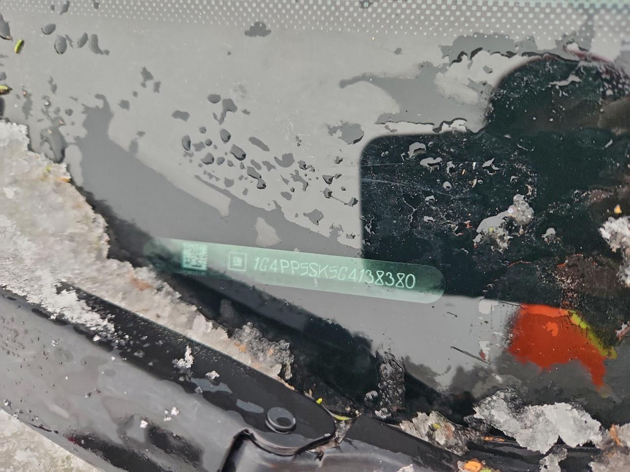 2016 Buick Verano VIN: 1G4PP5SK5G4138380 Lot: 96030735