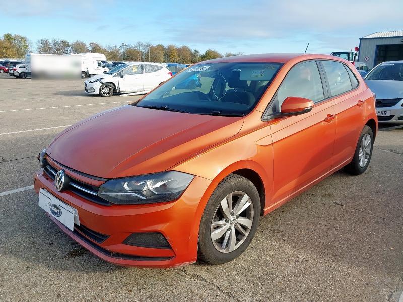 2018 VOLKSWAGEN POLO 1.0 TSI 95 SE 5DR for sale at Copart NEWBURY