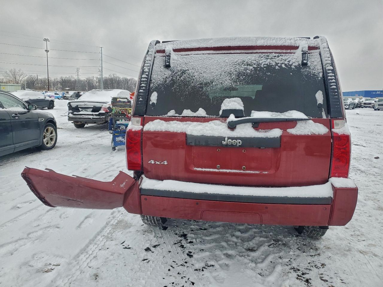 2008 Jeep Commander Sport VIN: 1J8HG48K08C236291 Lot: 96173675