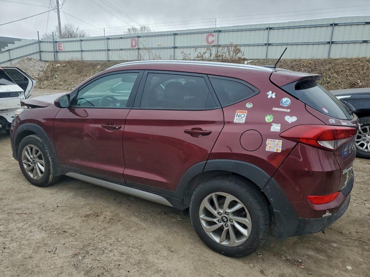 2017 Hyundai Tucson Limited VIN: KM8J3CA44HU256589 Lot: 97628235