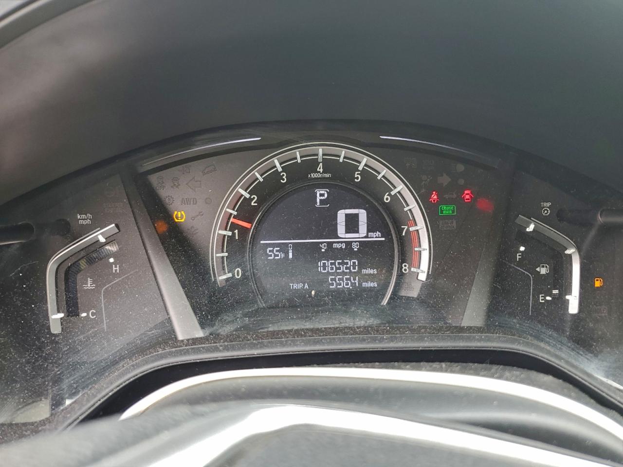 2017 Honda Cr-V Lx VIN: 5J6RW6H30HL006571 Lot: 93608795