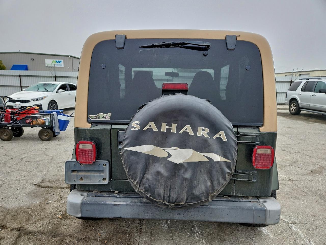 1997 Jeep Wrangler / Tj Sahara VIN: 1J4FY49S6VP540542 Lot: 96593245