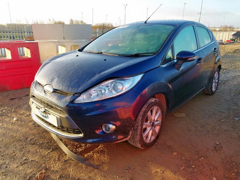2011 FORD FIESTA 1.4 ZETEC 5DR for sale at Copart CORBY