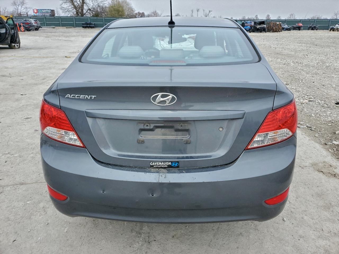 2012 Hyundai Accent Gls VIN: KMHCU4AE8CU144553 Lot: 95641135