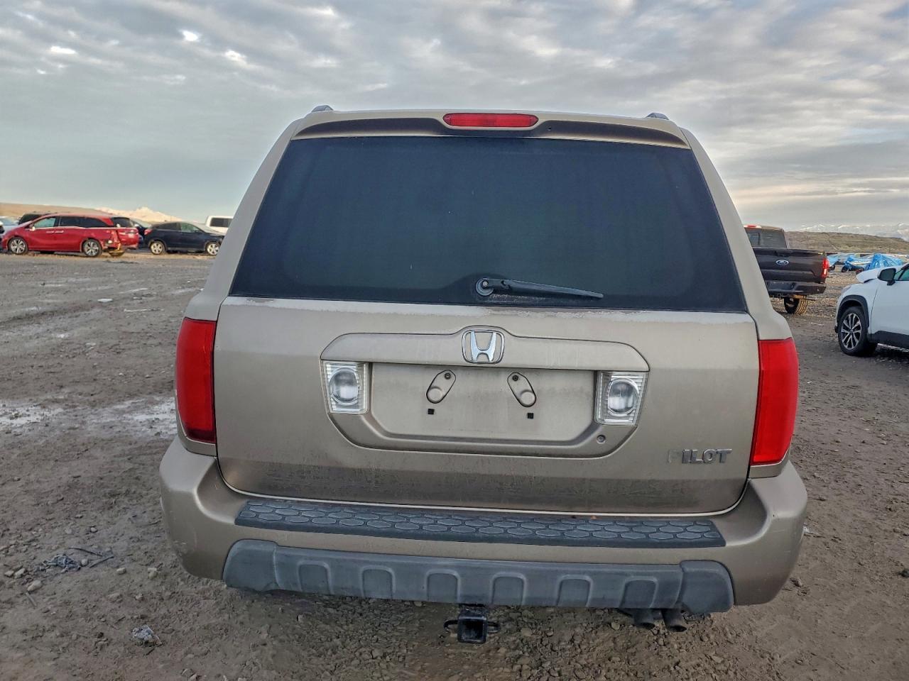 2004 Honda Pilot Exl VIN: 2HKYF18514H594338 Lot: 95901785