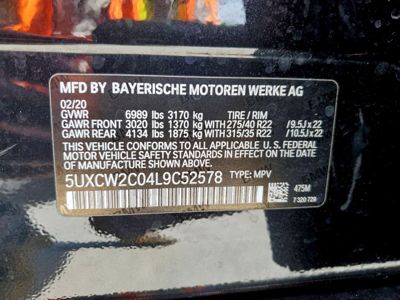 Фото: 5UXCW2C04L9C52578