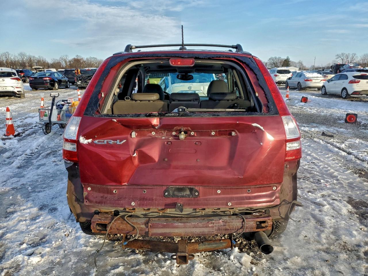 2007 Honda Cr-V Exl VIN: JHLRE48747C048775 Lot: 95172045