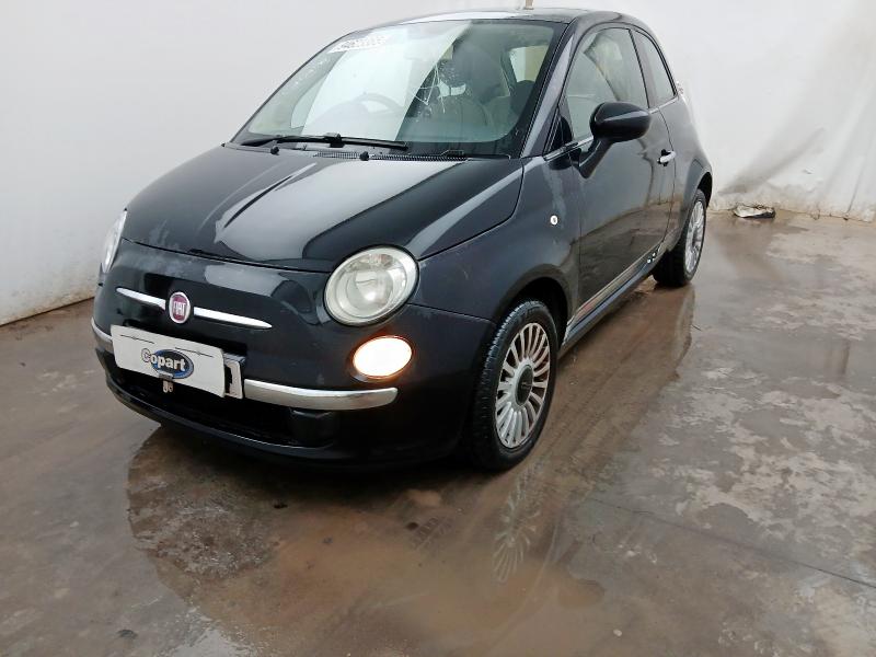 2011 FIAT 500 1.2 LOUNGE 3DR [START STOP] for sale at Copart WESTBURY