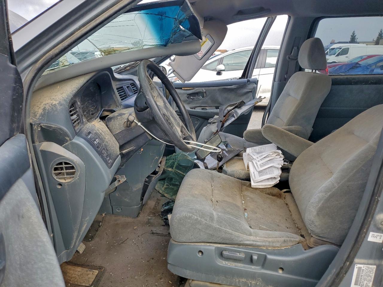 2001 Honda Odyssey Ex VIN: 2HKRL18631H521554 Lot: 93192605