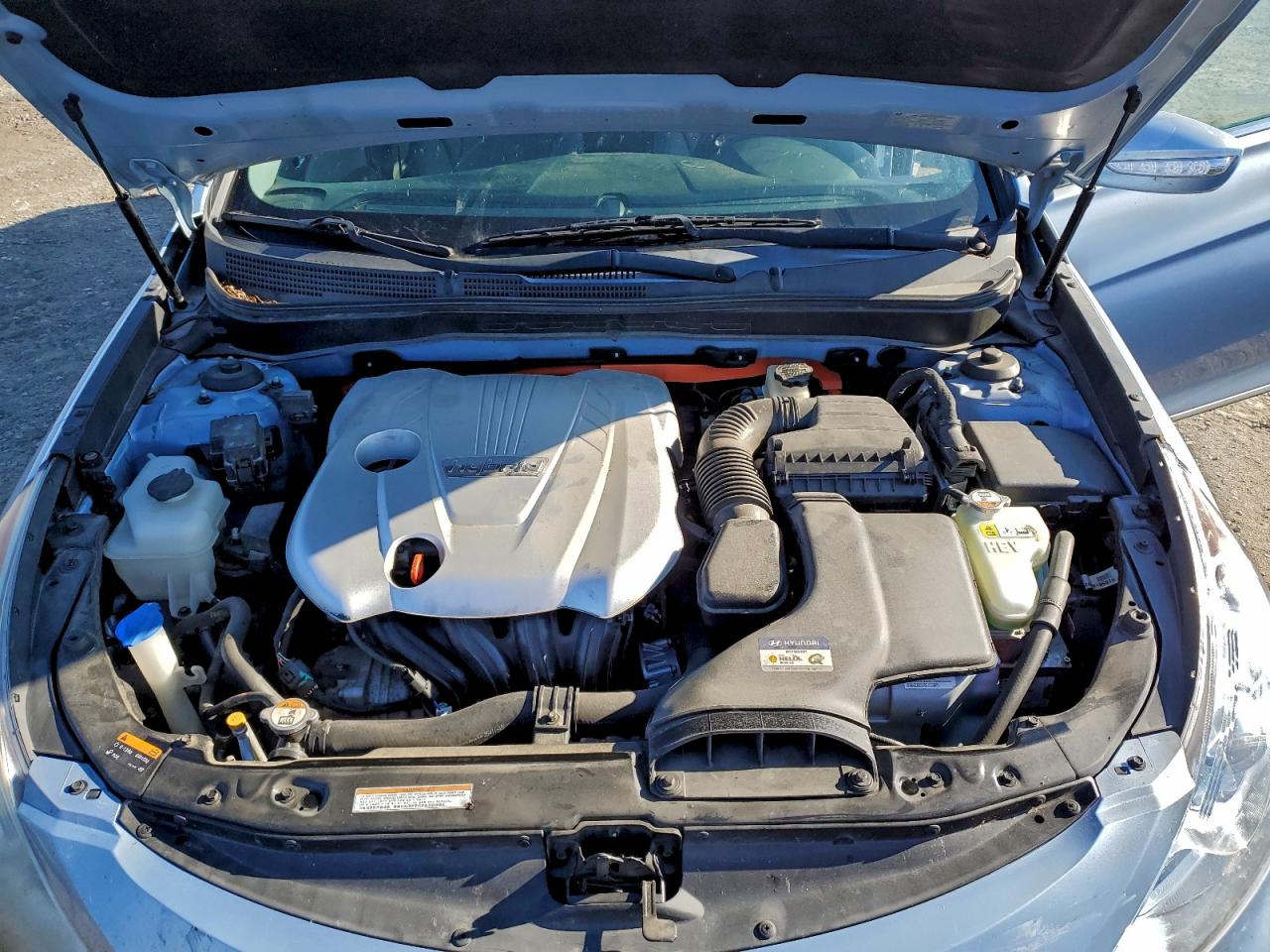 2014 Hyundai Sonata Hybrid VIN: KMHEC4A4XEA116552 Lot: 94685345