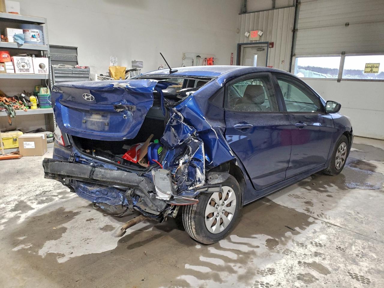 2015 Hyundai Accent Gls VIN: KMHCT4AE8FU906982 Lot: 96359465