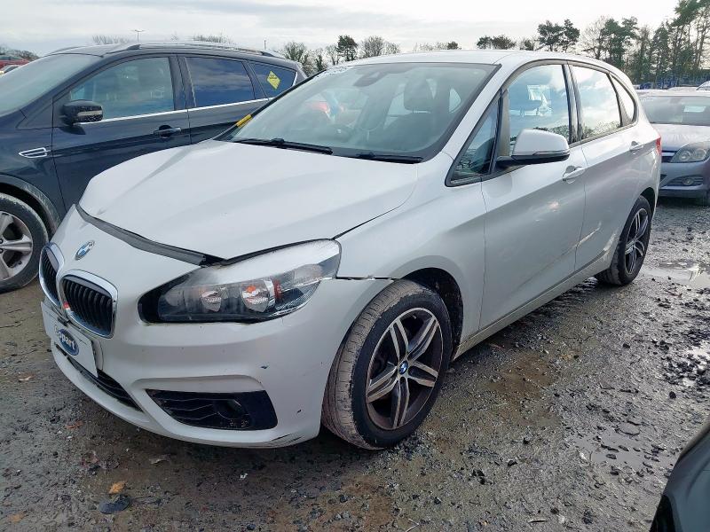 2016 BMW 2 SERIES 218I SPORT 5DR [NAV] STEP AUTO for sale at Copart WOLVERHAMPTON
