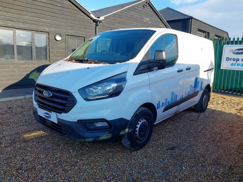 2020 FORD TRANSIT CUSTOM 2.0 ECOBLUE 105PS LOW ROOF LEADER VAN for sale at Copart COLCHESTER