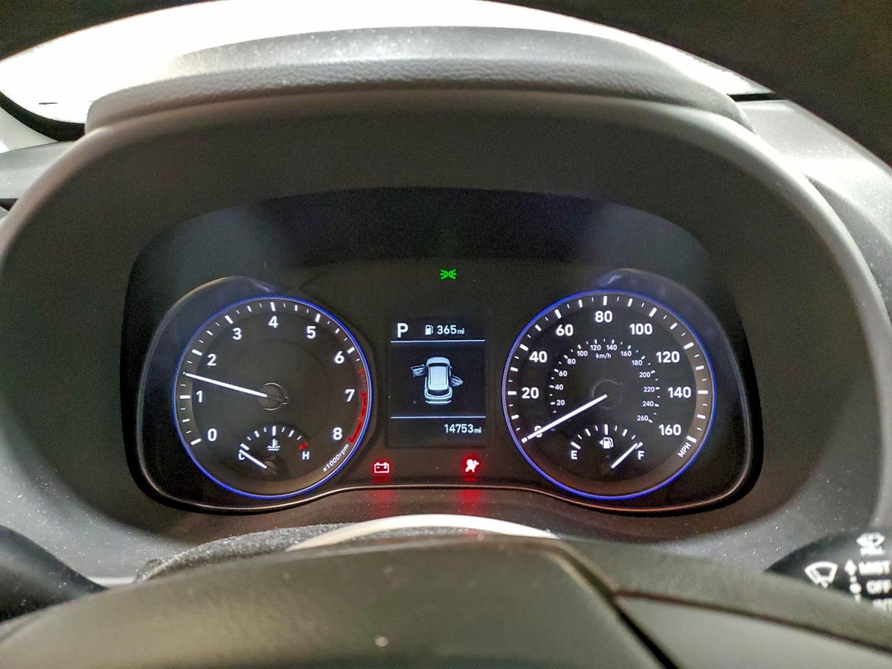 2019 Hyundai Kona Se VIN: KM8K1CAAXKU324448 Lot: 94684175