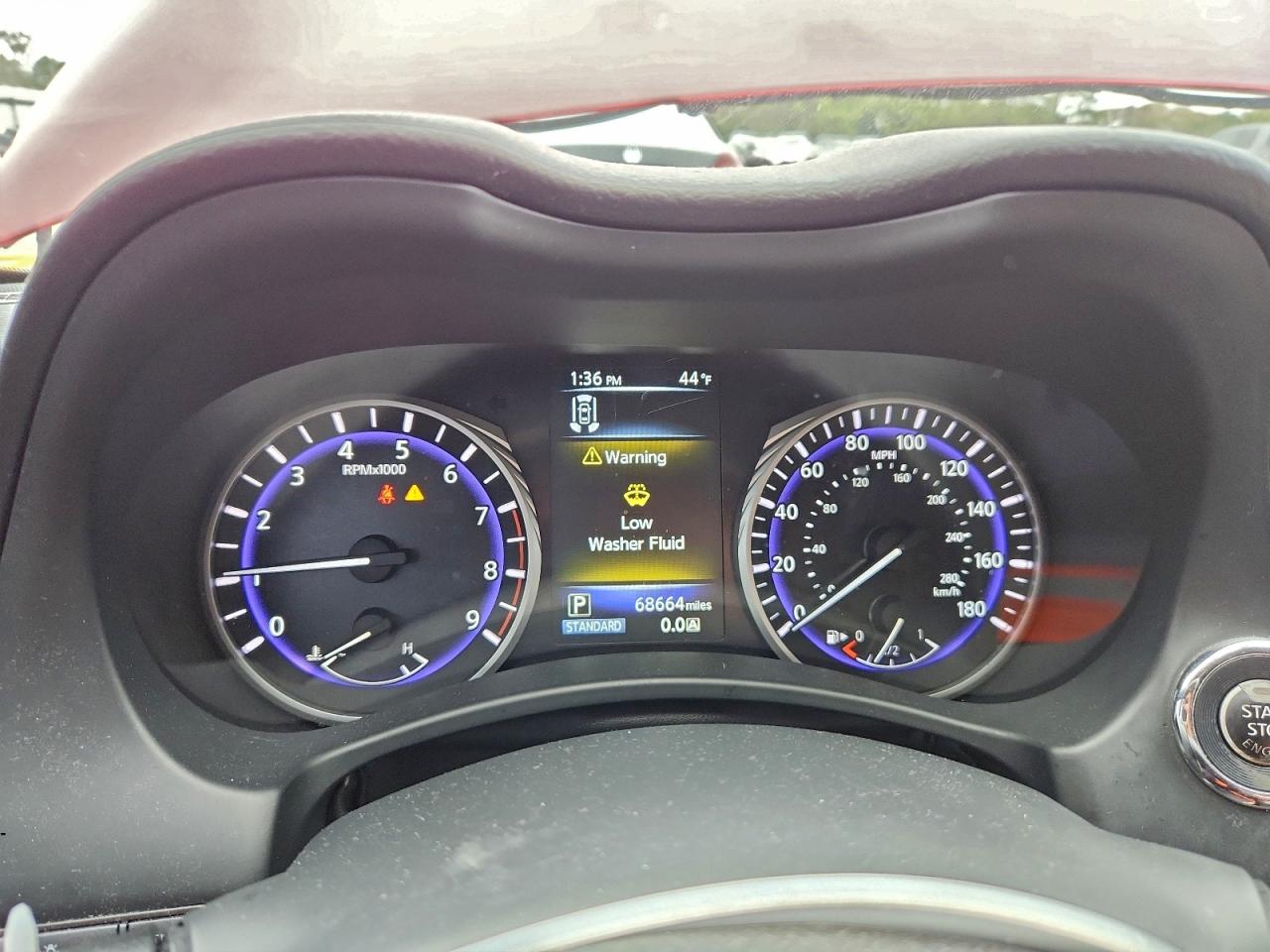 2017 Infiniti Q60 Red Sport 400 VIN: JN1FV7EL0HM701510 Lot: 94303365