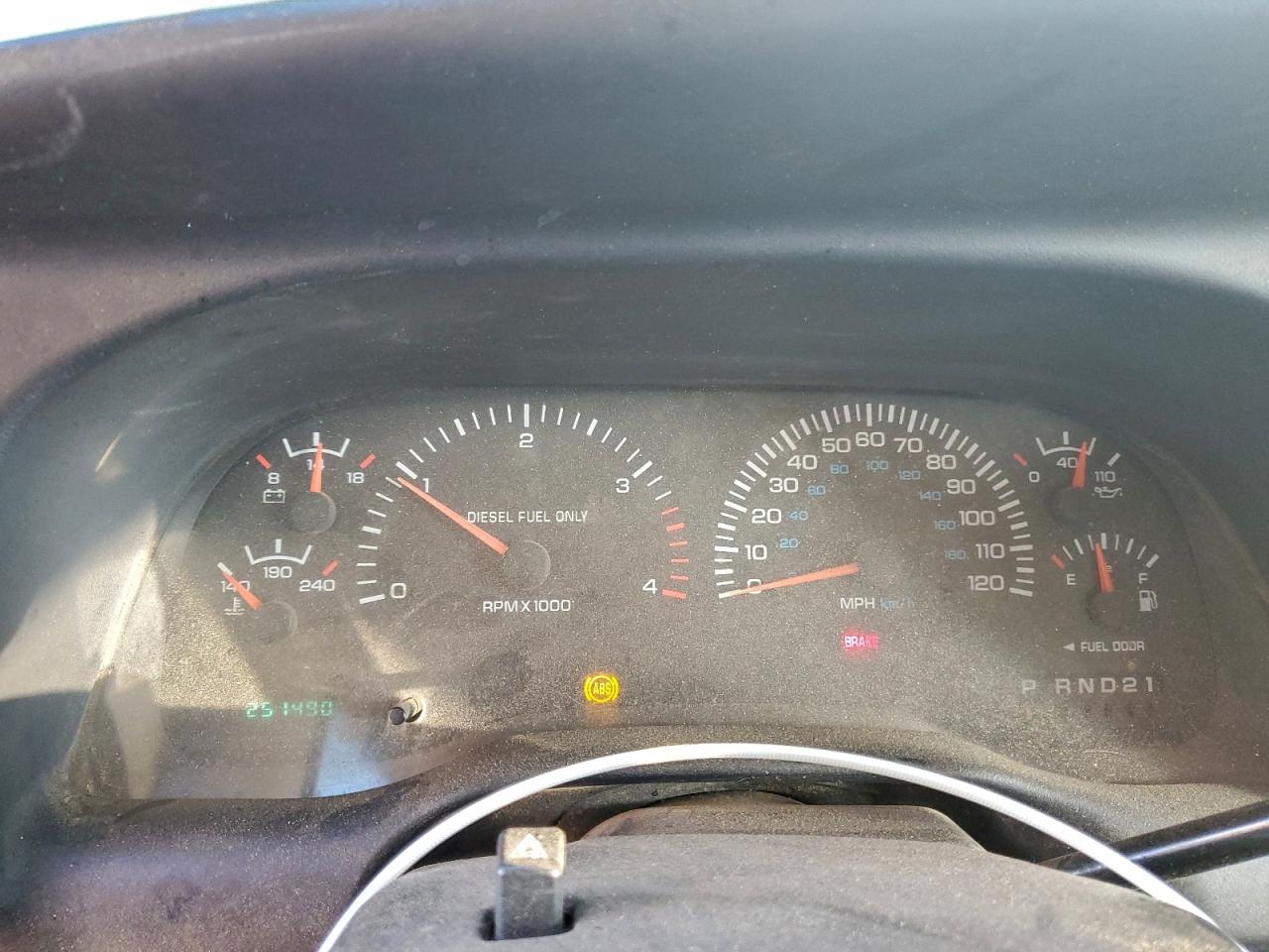 2000 Dodge Ram 2500 VIN: 1B7KC2360YJ134850 Lot: 94130195