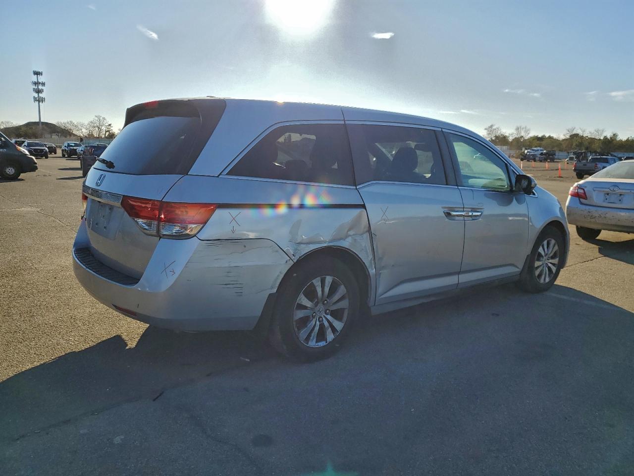 2014 Honda Odyssey Exl VIN: 5FNRL5H68EB110694 Lot: 95742415