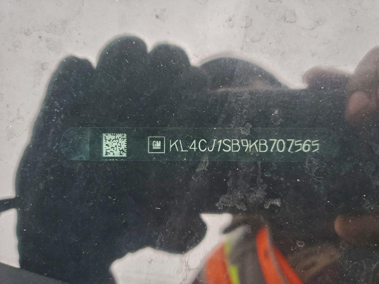 2019 Buick Encore Sport Touring VIN: KL4CJ1SB9KB707565 Lot: 95494275