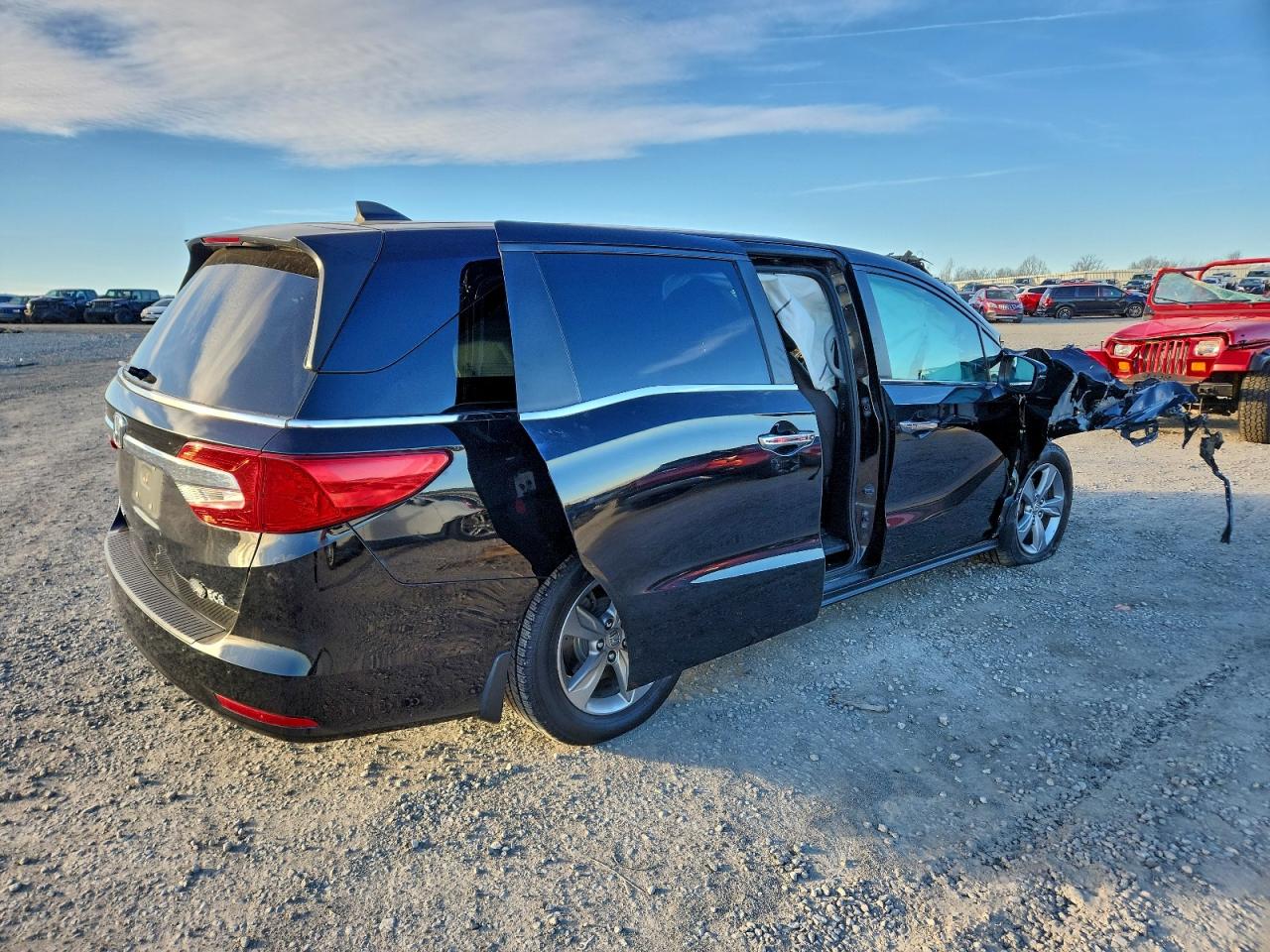 2018 Honda Odyssey Exl VIN: 5FNRL6H77JB010353 Lot: 97515615