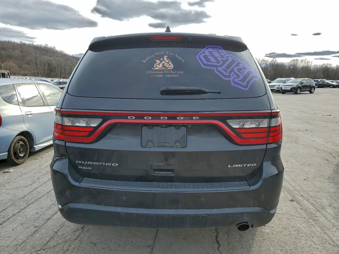 2014 Dodge Durango Limited VIN: 1C4RDJDGXEC586852 Lot: 94494025