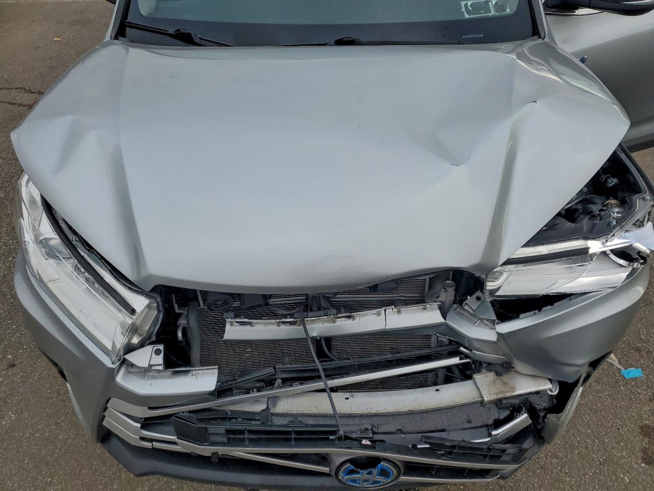2019 Toyota Highlander Hybrid VIN: 5TDJGRFH3KS053616 Lot: 95110655