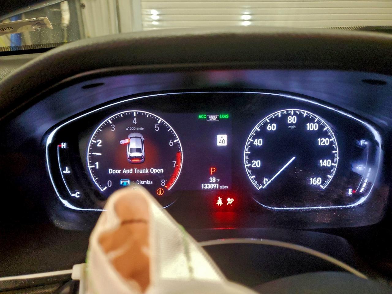 2019 Honda Accord Sport VIN: 1HGCV1F30KA093946 Lot: 94714665