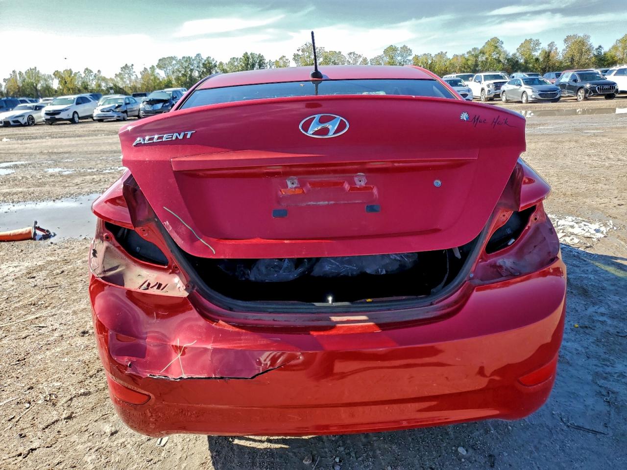 2012 Hyundai Accent Gls VIN: KMHCU4AE7CU237449 Lot: 94576955