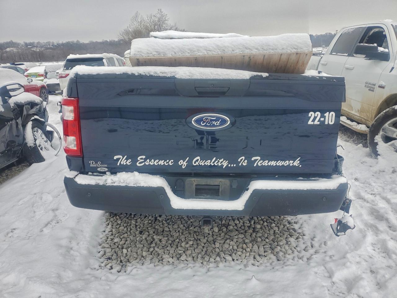 2022 Ford F150 Super Cab VIN: 1FTEX1C50NKE35286 Lot: 92307505