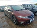2011 HONDA CIVIC 1.8 I-VTEC SI 5DR AUTO for sale at Copart ROCHFORD