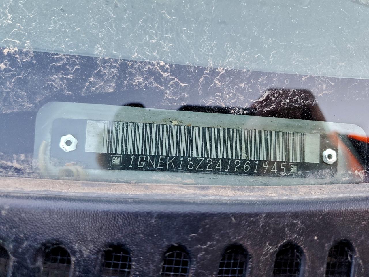 2004 Chevrolet Tahoe K1500 VIN: 1GNEK13Z24J261945 Lot: 93831465