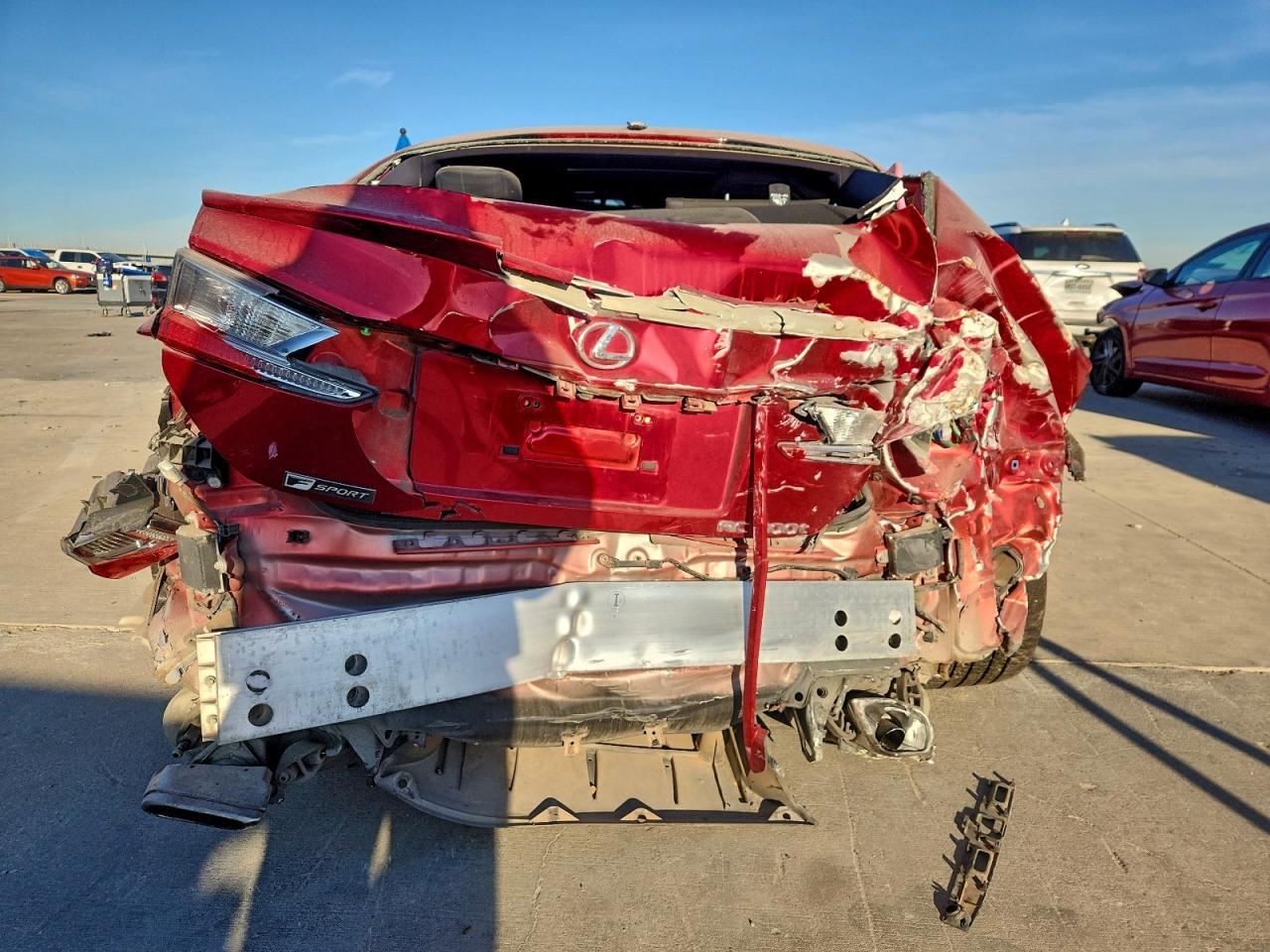 2017 Lexus Rc 200T VIN: JTHHA5BC8H5005576 Lot: 96376465