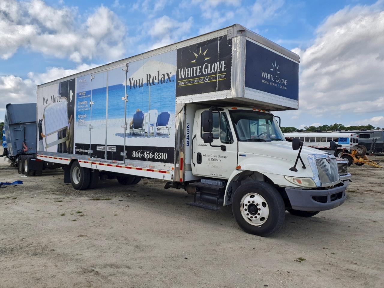 2012 International 4300 Delivery Truck VIN: 3HAMMAAN2CL127745 Lot: 96909125