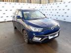 2016 SSANGYONG TIVOLI 1.6 D ELX 5DR 4X4 for sale at Copart SANDWICH