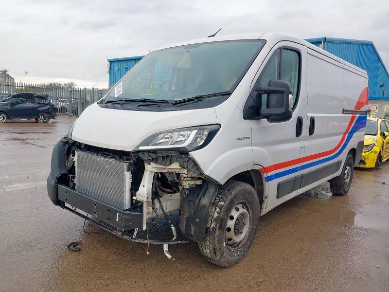 2021 FIAT DUCATO 2.2 MULTIJET HIGH ROOF VAN 160 for sale at Copart YORK