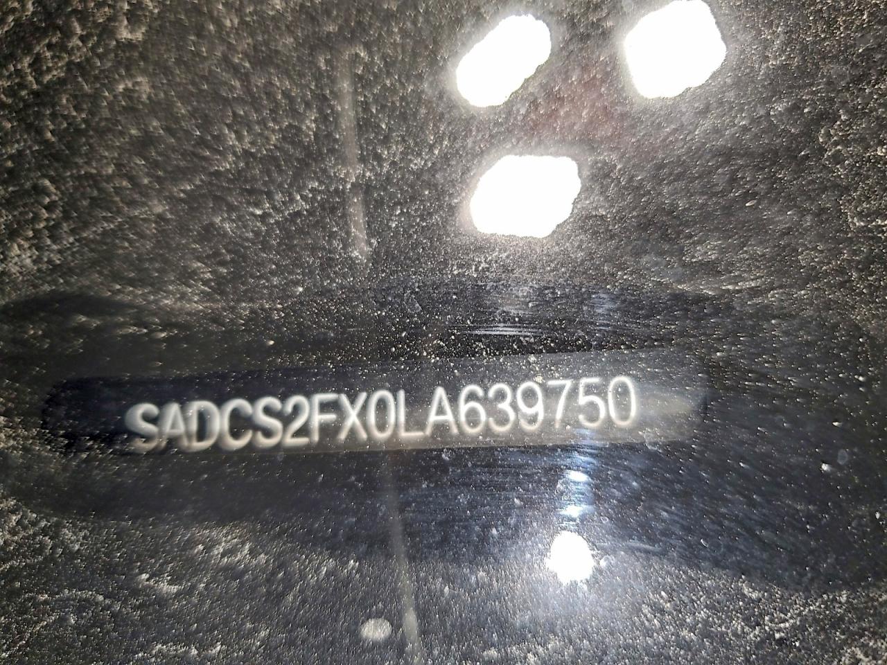 2020 Jaguar F-Pace VIN: SADCS2FX0LA639750 Lot: 94737405