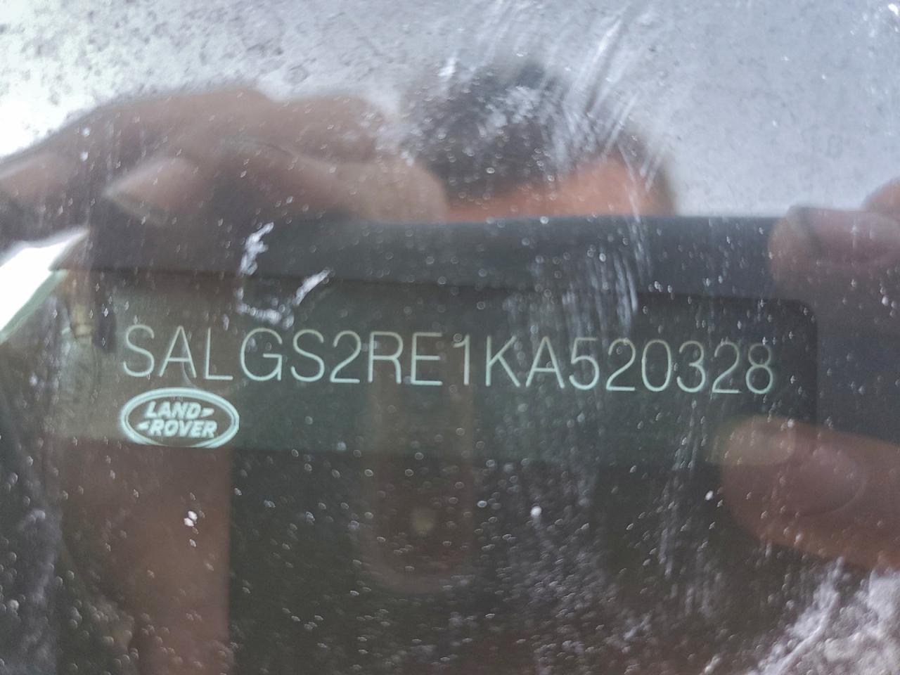 2019 Land Rover Range Rover Supercharged VIN: SALGS2RE1KA520328 Lot: 94636135
