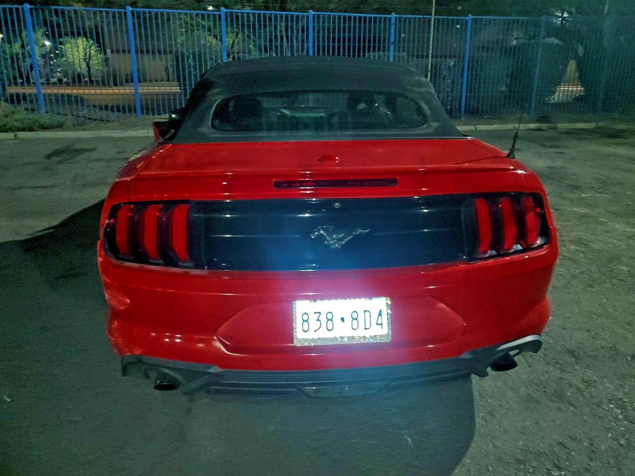 2019 Ford Mustang VIN: 171922 Lot: 95322965