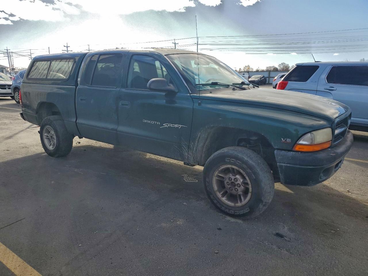 2000 Dodge Dakota Quad VIN: 1B7GG2AX4YS655277 Lot: 96635295