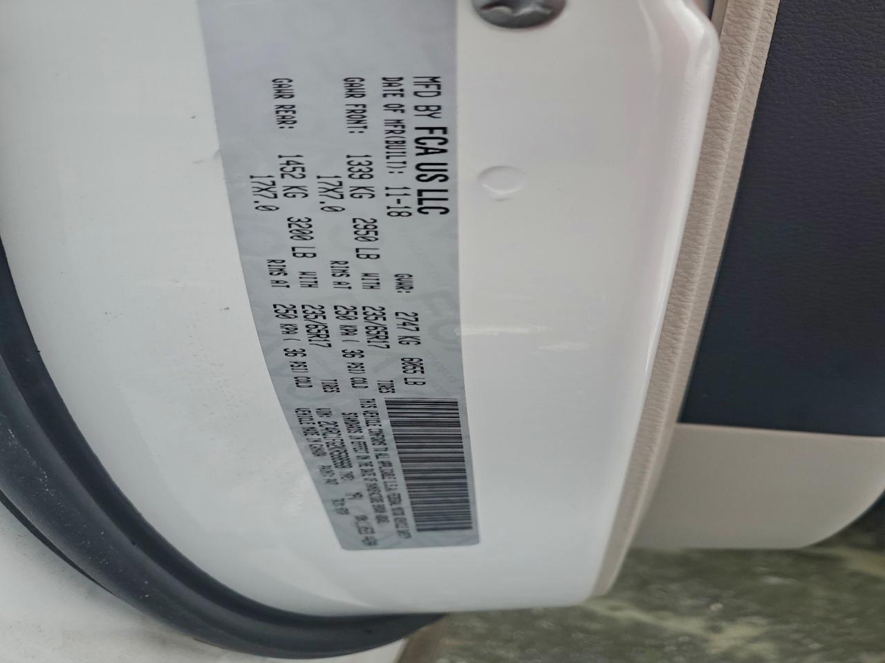 2019 Chrysler Pacifica Touring Plus VIN: 2C4RC1FG2KR588968 Lot: 94952075