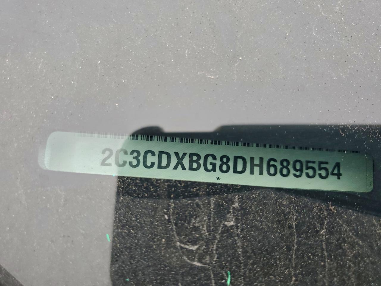 2013 Dodge Charger Se VIN: 2C3CDXBG8DH689554 Lot: 96411095