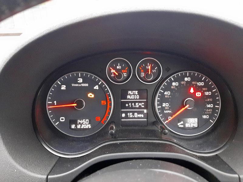 2012 AUDI A3 1.6 TDI SPORT 5DR