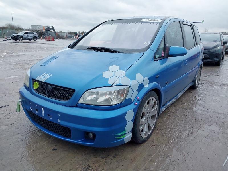 2005 VAUXHALL ZAFIRA 2.0I 16V GSI 5DR for sale at Copart YORK