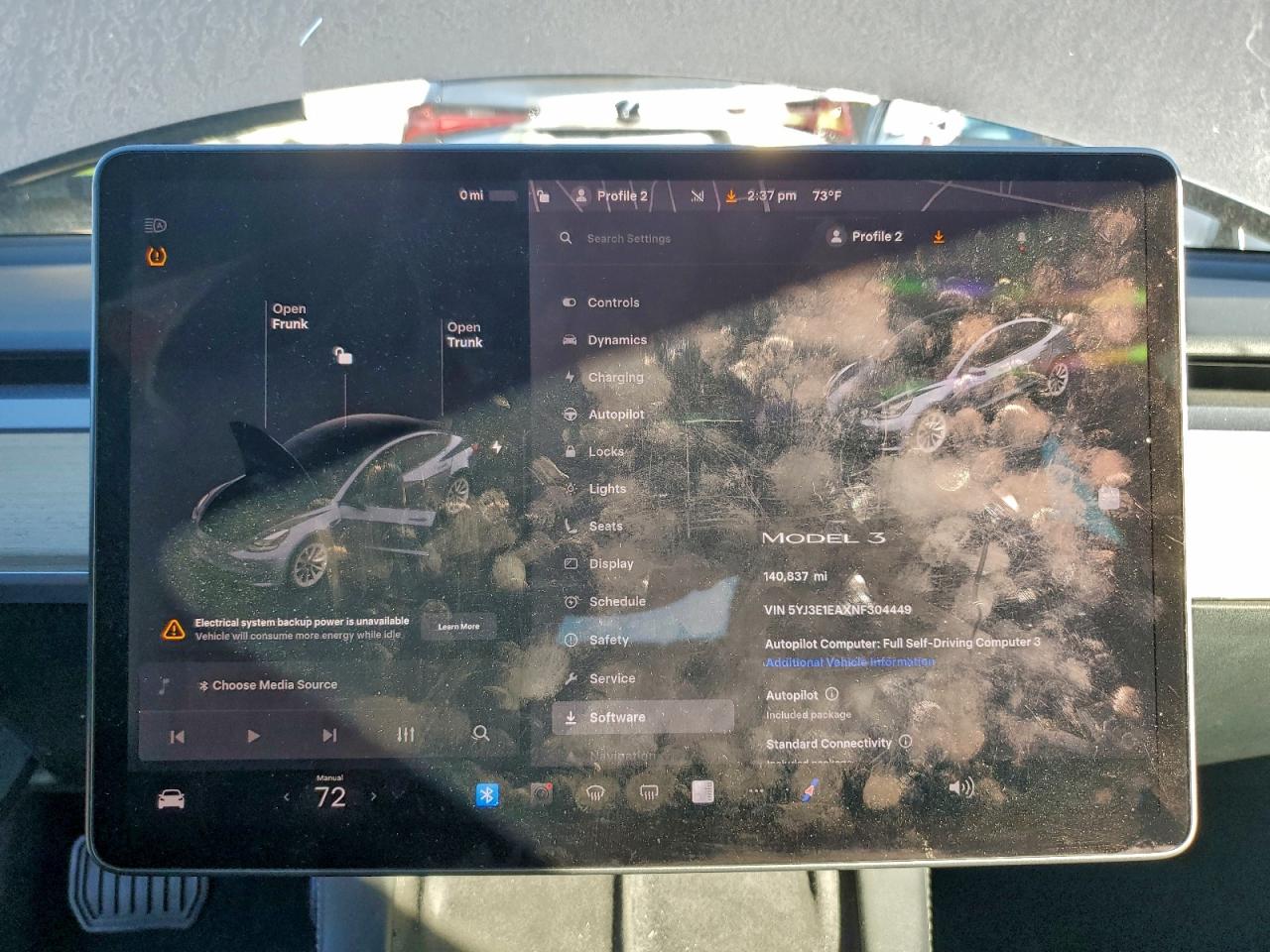 2022 Tesla Model 3 VIN: 5YJ3E1EAXNF304449 Lot: 94233905