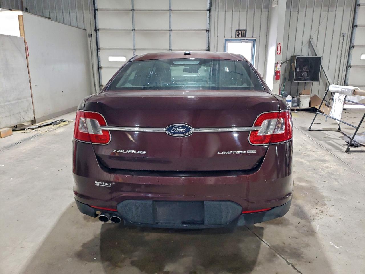 2010 Ford Taurus Limited VIN: 1FAHP2JW4AG103563 Lot: 95148395