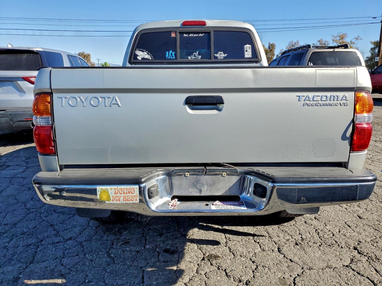 2001 Toyota Tacoma Double Cab Prerunner VIN: 5TEGN92N91Z820656 Lot: 95686205