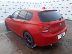 2015 BMW 1 SERIES 116D SPORT 5DR for sale at Copart WOLVERHAMPTON