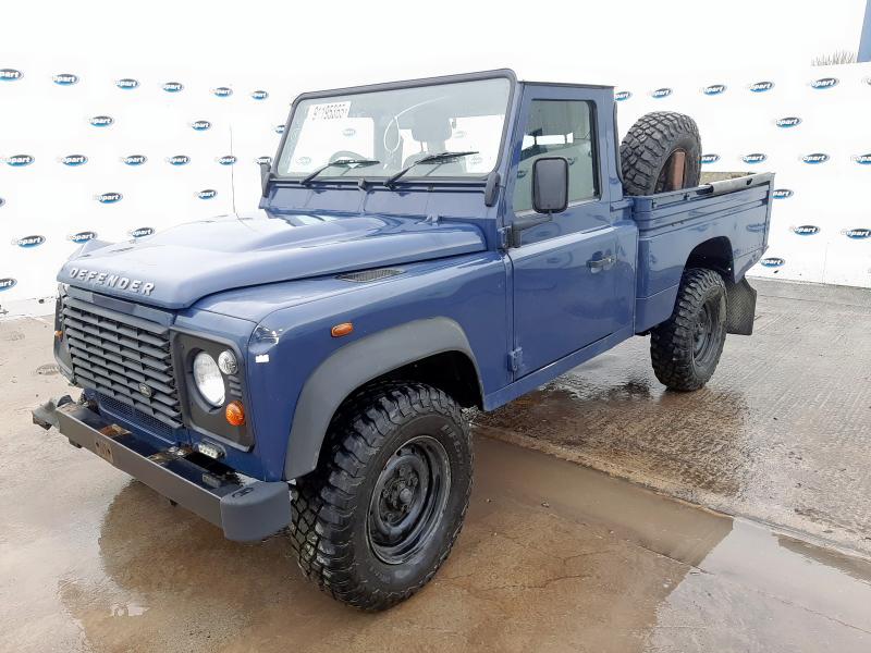 2014 LAND ROVER DEFENDER HI CAPACITY PICKUP TDCI [2.2] for sale at Copart WESTBURY