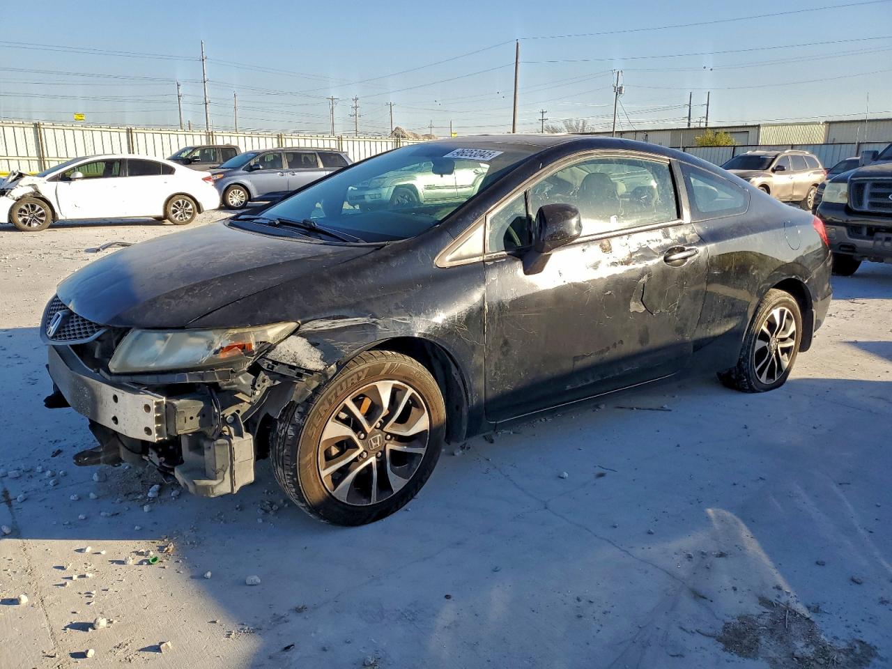 2013 Honda Civic Ex VIN: 2HGFG3B87DH532116 Lot: 96053045